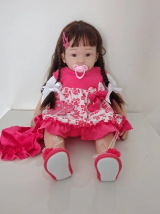 Bambola tipo Reborn 60 cm