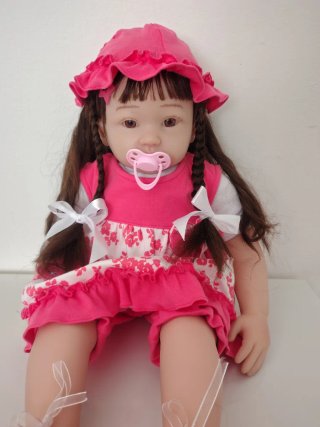 Bambola tipo Reborn 60 cm