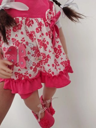 Bambola tipo Reborn 60 cm