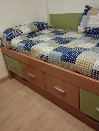 Cama nido madera con cajones