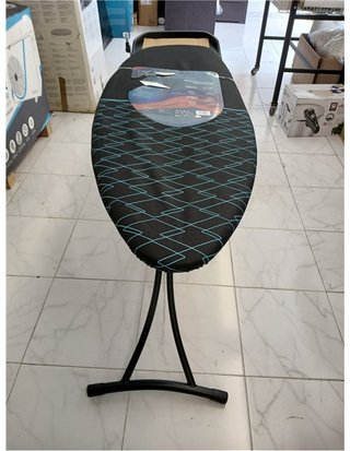 Cecotec Tabla de Planchar StrongBoard 400 Borneo. Funda resistente 100% algodón - Estructura de apoyo para planchas y centros de