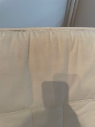 Sillón mecedora Ikea madera beige