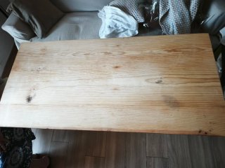 Mesa camilla de madera