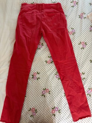 Jeans Skinny Rojos