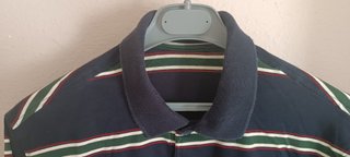Polo Burberry Vintage Rayas Talla L