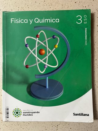 Libro Física y Química 3ESO Santillana