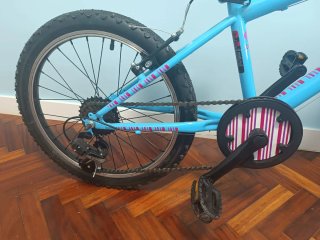 Bicicleta Infantil Berg 20", con cambio Shimano