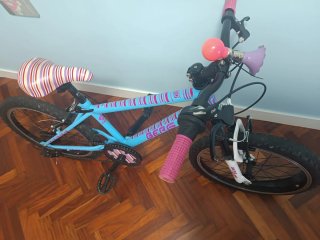 Bicicleta Infantil Berg 20", con cambio Shimano