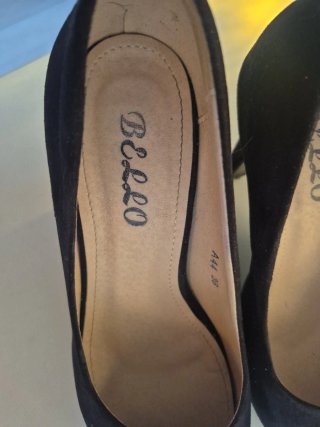 Zapatos de tacón Bello ante negro talla 36