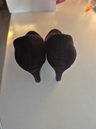 Zapatos de tacón Bello ante negro talla 36