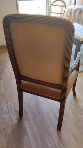 Silla butacón estilo Luis XVI