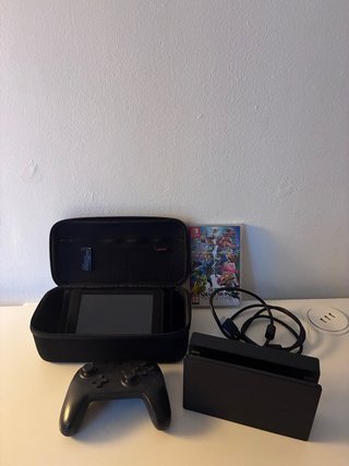 Nintendo Switch V1 + Mando Pro + Smash Bros