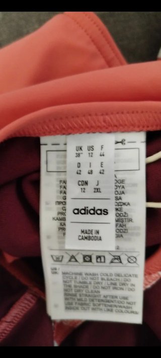 Bañador Adidas chica rosa