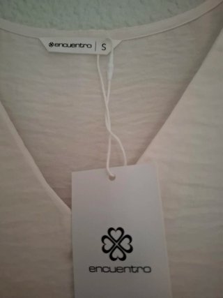 Blusa Encuentro Talla S Nudo Cintura