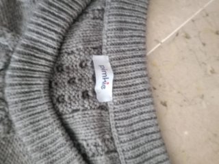 Vestido de lana mujer gris