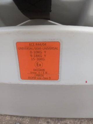 Silla coche bebé Grupo 1-2-3