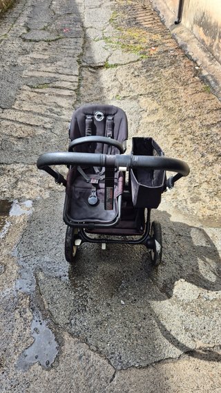 Bugaboo Carro Gemelar + Cucos + Maleta transporte
