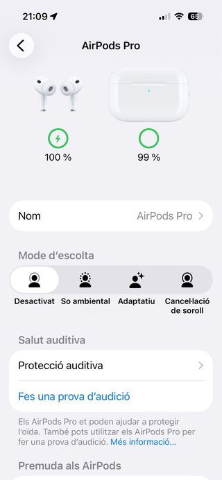 AirPods Pro Apple · Originales · Muy poco uso