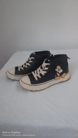 Zapatillas Zara Mickey Mouse Talla 35