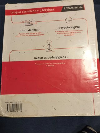 Lengua castellana y literatura, 1 Bachillerato