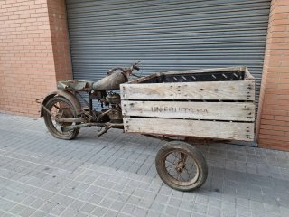 Triciclo de carga BSA 250 de 1928