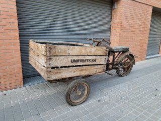 Triciclo de carga BSA 250 de 1928