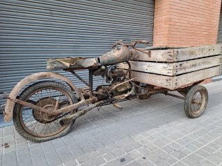 Triciclo de carga BSA 250 de 1928