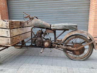 Triciclo de carga BSA 250 de 1928