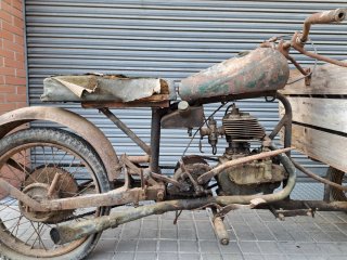 Triciclo de carga BSA 250 de 1928