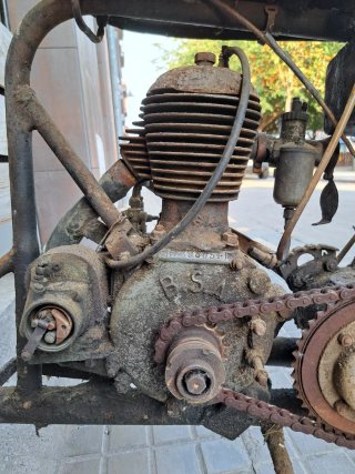 Triciclo de carga BSA 250 de 1928