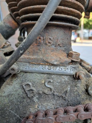 Triciclo de carga BSA 250 de 1928