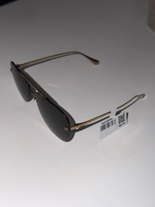 Gafas Chanel Piloto Titanio Negro Dorado