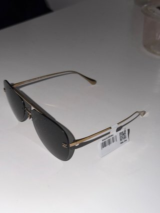 Gafas Chanel Piloto Titanio Negro Dorado