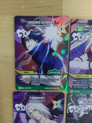 Lotto 23 carte Naruto Mythos TCG