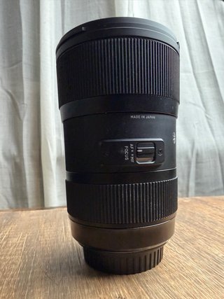 Sigma Art 18-35mm f/1.8 DC Canon EF - Impecable