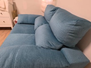 Sofá Cama Azul Teal Nuevo
