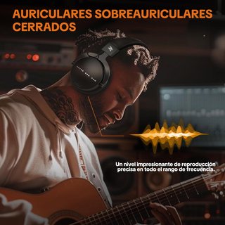talomen W550X Auriculares de Estudio Profesionales