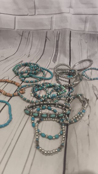 4 Pulseras Estilo Playa