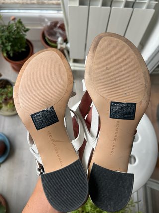 Sandalias Piel Tommy Hilfiger Talla 39