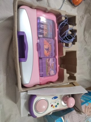 Consola Vtech Smile Motion + Mandos + juegos