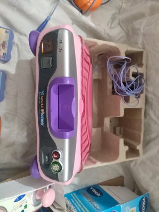 Consola Vtech Smile Motion + Mandos + juegos