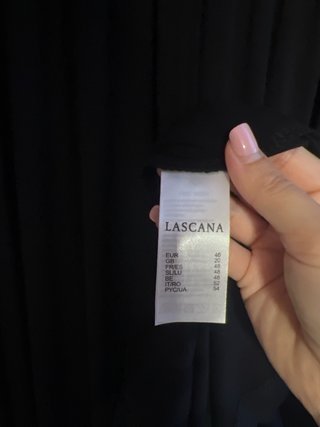 Vestido negro LASCANA