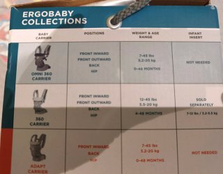 Mochila Ergobaby Omni 360 Porteo