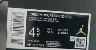 Zapatillas Nike Jordan Negras y Rojas