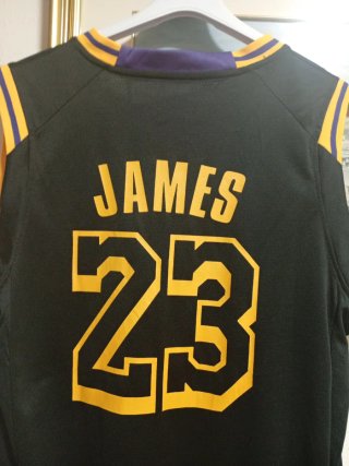 Camiseta Baloncesto Lakers 23 Negra
