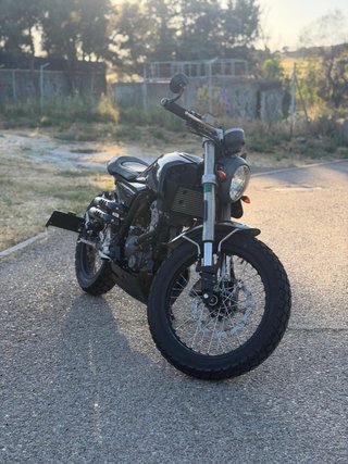 FB Mondial HPS 125cc Negra