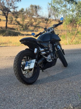 FB Mondial HPS 125cc Negra