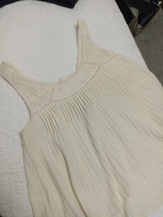 Blusa Tintoretto Crema Talla M