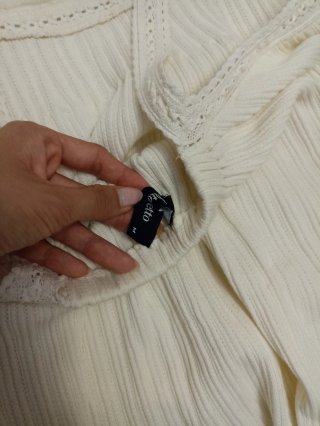 Blusa Tintoretto Crema Talla M