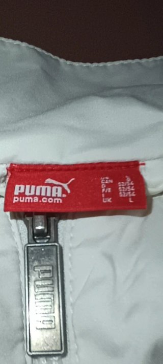 Chaqueta deportiva Puma blanca